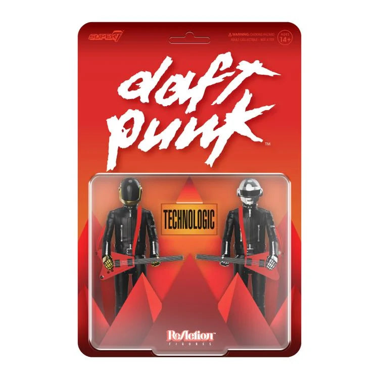 Daft Punk ReAction Daft Punk (Technologic Ver.) Action Figure Set (Super7)