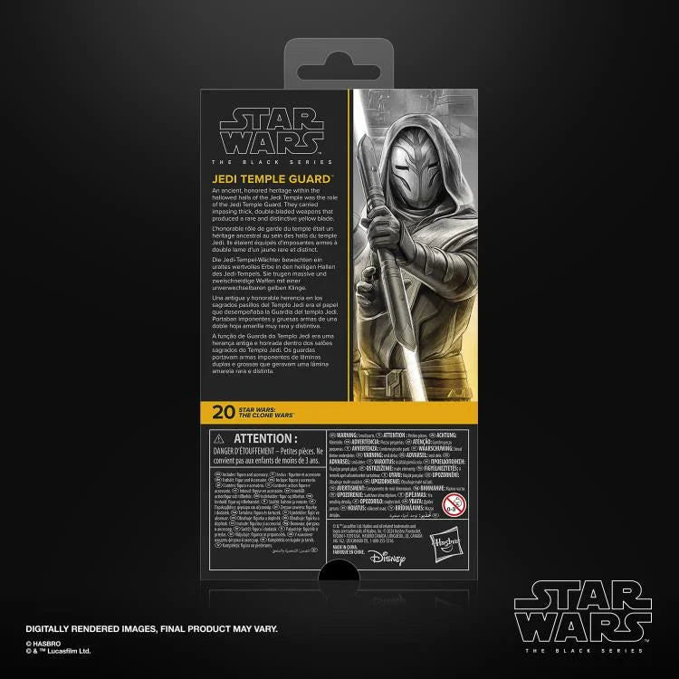 Star Wars: The Black Series Jedi Temple Guard (The Clone Wars) Action Figure (Hasbro)