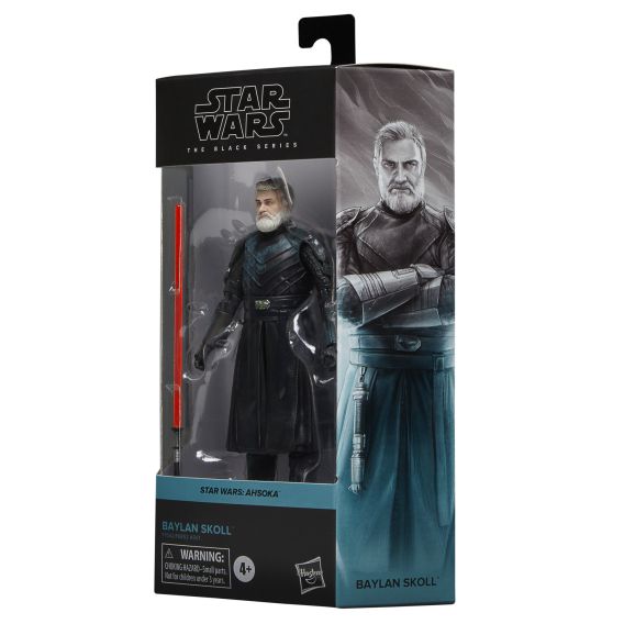 Star Wars The Black Series Ahsoka Baylan Skoll 6-Inch Action Figure (Hasbro)