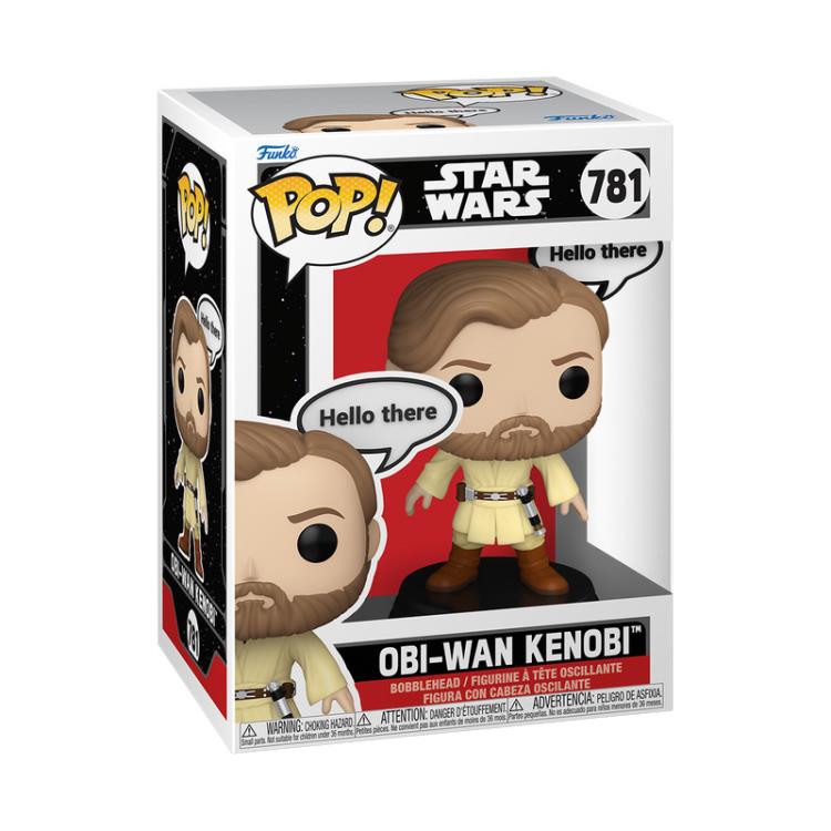 Star Wars Obi-Wan Kenobi (Hello There) #781 Funko Pop! Figure