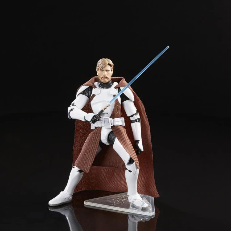 Star Wars: The Black Series 6" Clone Commander Obi-Wan Kenobi (The Clone Wars) Action Figure (Hasbro)