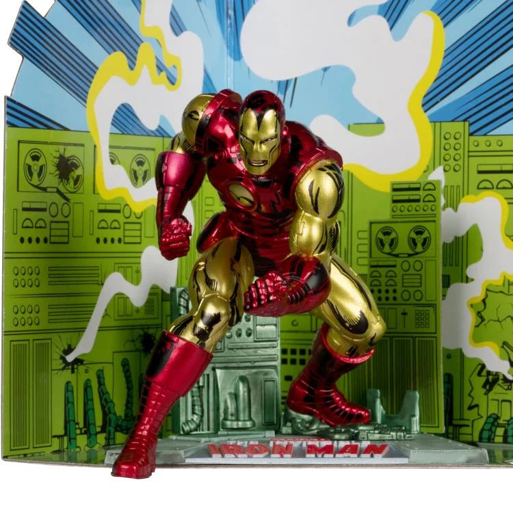 Marvel Comics Iron Man (The Invincible Iron Man #126) 1/10 Scale Figure (McFarlane Toys)