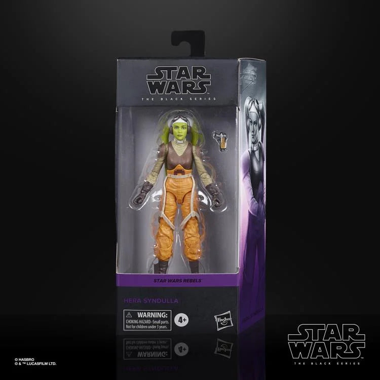 Star Wars The Black Series Rebels Hera Syndulla 6-Inch Action Figure (Hasbro)