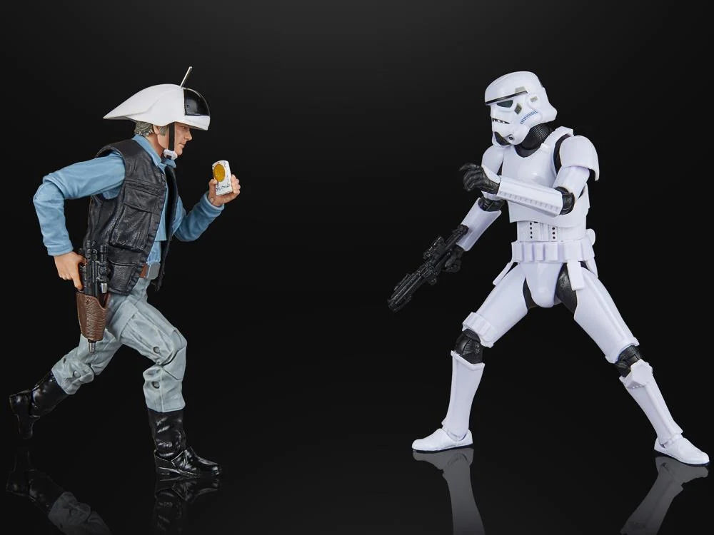 Star Wars The Black Series A New Hope Rebel Trooper & Stormtrooper Action Figure Set (Hasbro)