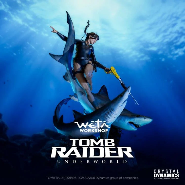 🔥PRESALE🔥Tomb Raider: Underworld Quest for Avalon Lara Croft 1:4 Scale Statue (Weta Workshop
