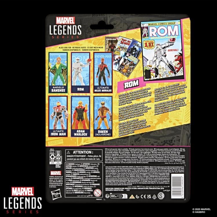 ROM: Spaceknight #1 Marvel Legends ROM Action Figure (Hasbro)