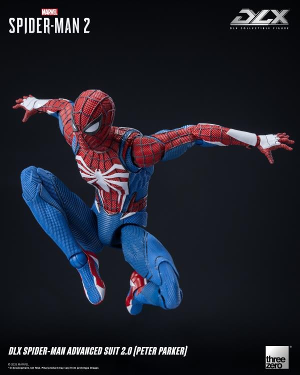 🔥PRESALE🔥Marvel's Spider-Man 2 DLX Spider-Man Advanced Suit 2.0 (Peter Parker) Action Figure (Threezero)