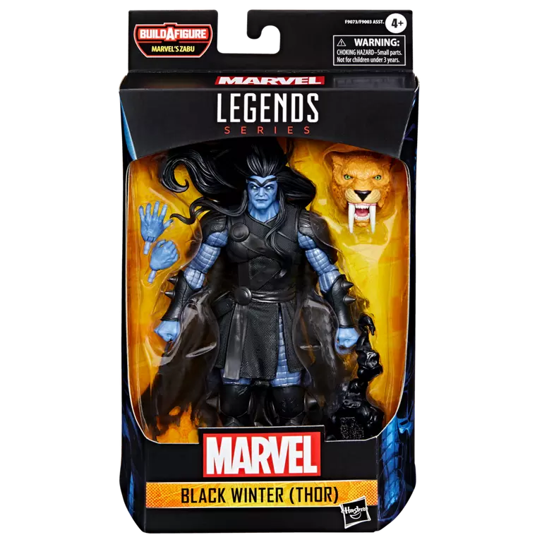 Thor Marvel Legends Black Winter (Thor) Action Figure (Marvel's Zabu BAF) (Hasbro)