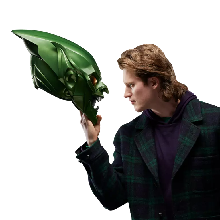 Spider-Man: No Way Home Marvel Legends Green Goblin 1:1 Scale Wearable Helmet (Hasbro)