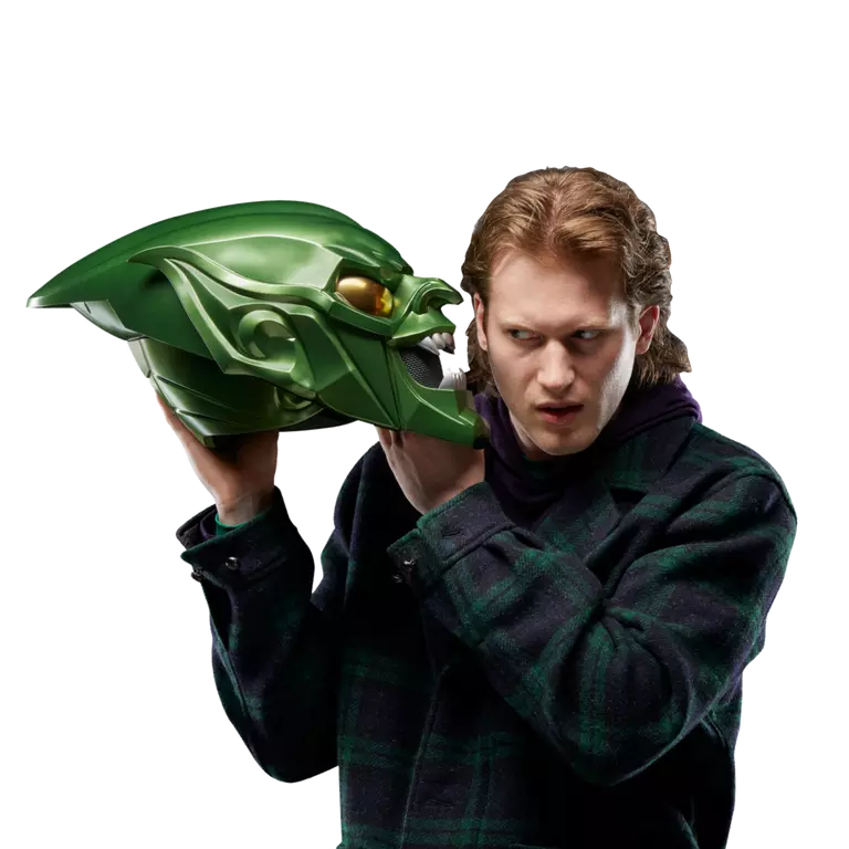 Spider-Man: No Way Home Marvel Legends Green Goblin 1:1 Scale Wearable Helmet (Hasbro)