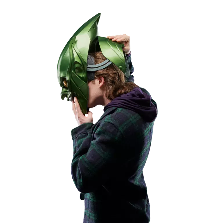 Spider-Man: No Way Home Marvel Legends Green Goblin 1:1 Scale Wearable Helmet (Hasbro)