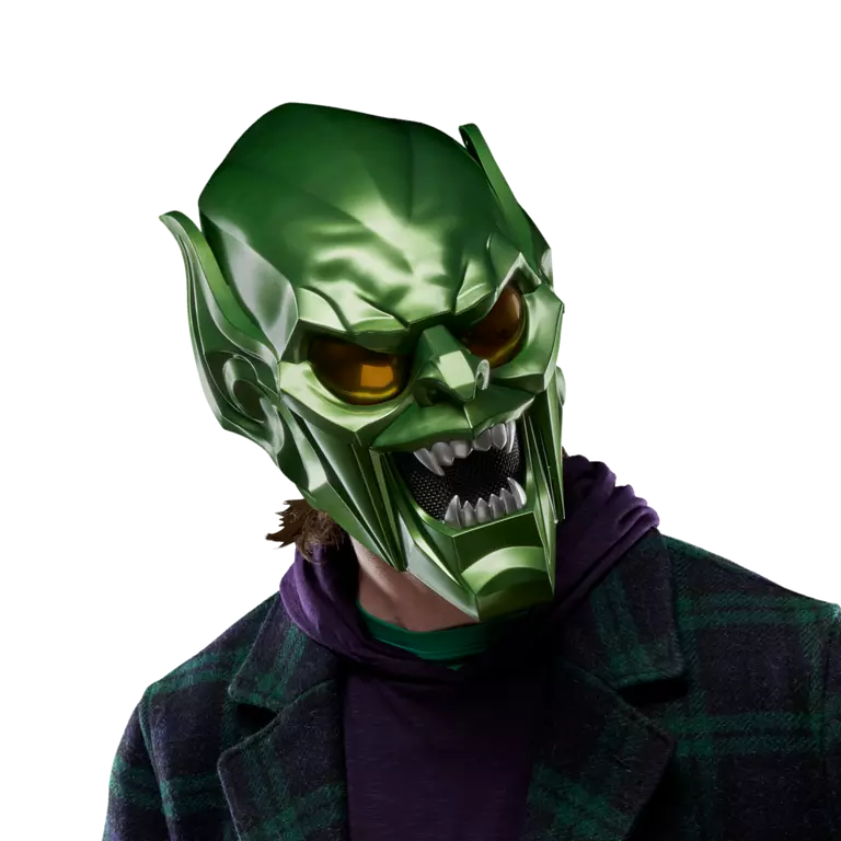 Spider-Man: No Way Home Marvel Legends Green Goblin 1:1 Scale Wearable Helmet (Hasbro)