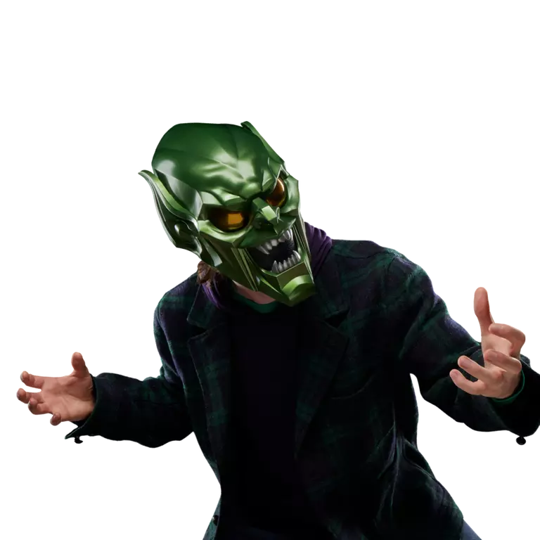 Spider-Man: No Way Home Marvel Legends Green Goblin 1:1 Scale Wearable Helmet (Hasbro)