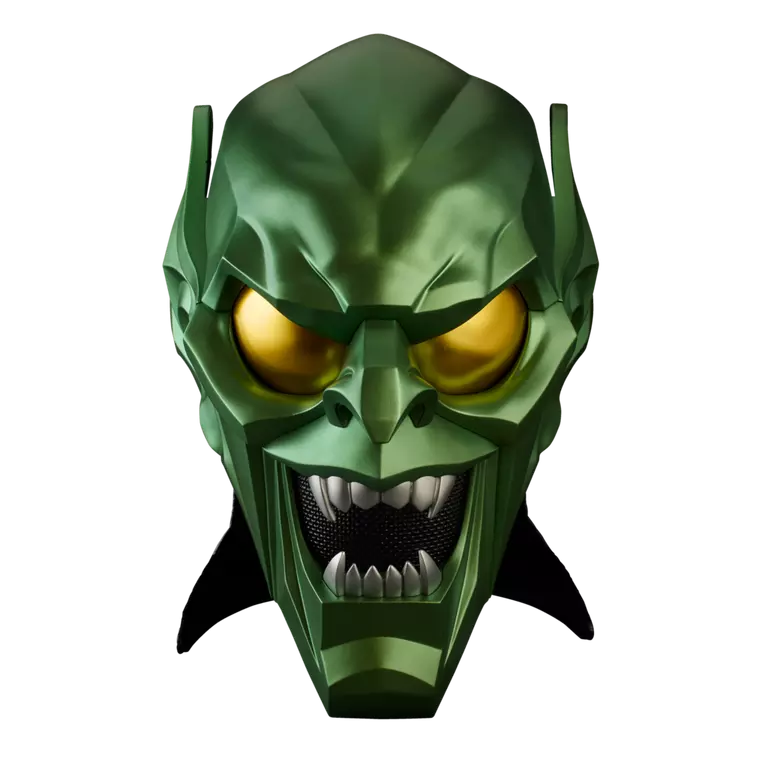 Spider-Man: No Way Home Marvel Legends Green Goblin 1:1 Scale Wearable Helmet (Hasbro)