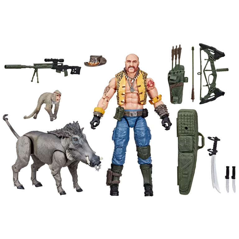G.I. Joe Classified Series #125 Dreadnok Gnawgahyde, Porkbelly and Yobbo Three-Pack (Hasbro)