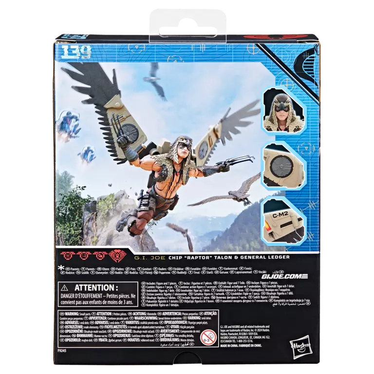 G.I. Joe Classified Series #139 Chip "Raptor" Talon Action Figure (Hasbro)