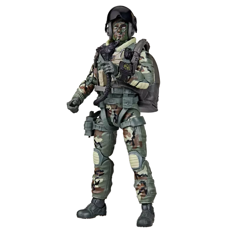 G.I. Joe 60th Anniversary Classified Series Action Pilot Halo Jumper Action Figure (Hasbro)