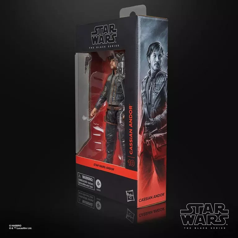 Star Wars The Black Series Andor Cassian Andor 6-Inch Action Figure (Hasbro)