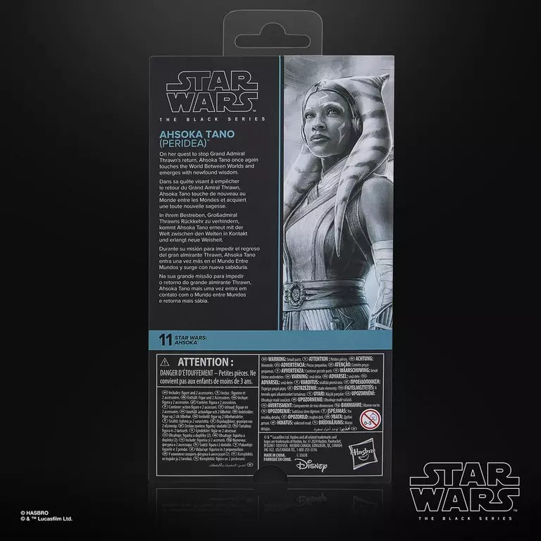 Star Wars The Black Series Ahsoka Ahsoka Tano (Peridea) 6-Inch Action Figure (Hasbro)