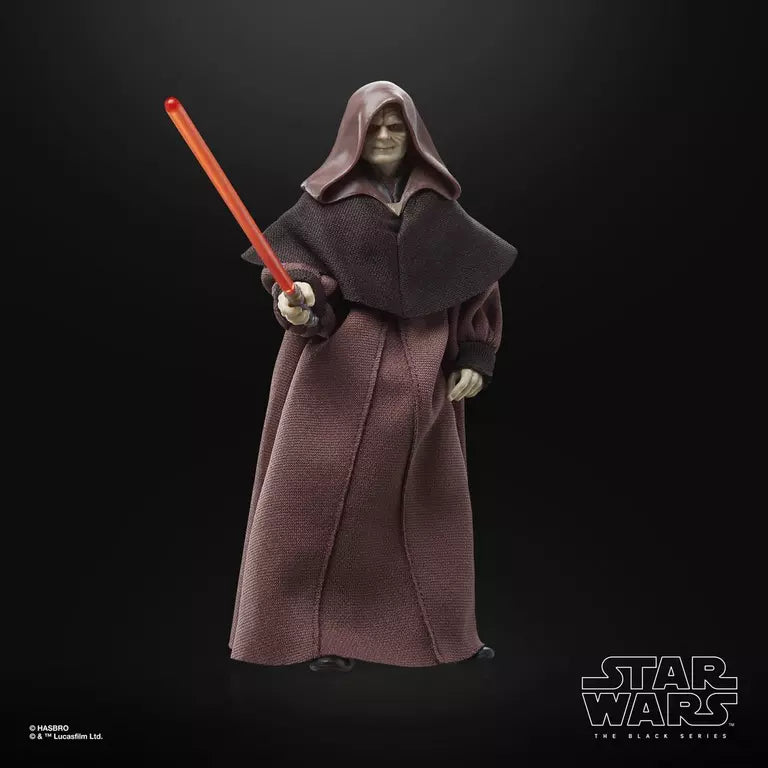 Star Wars The Black Series Revenge of the Sith Darth Sidious 6-Inch Action Figure (Hasbro)