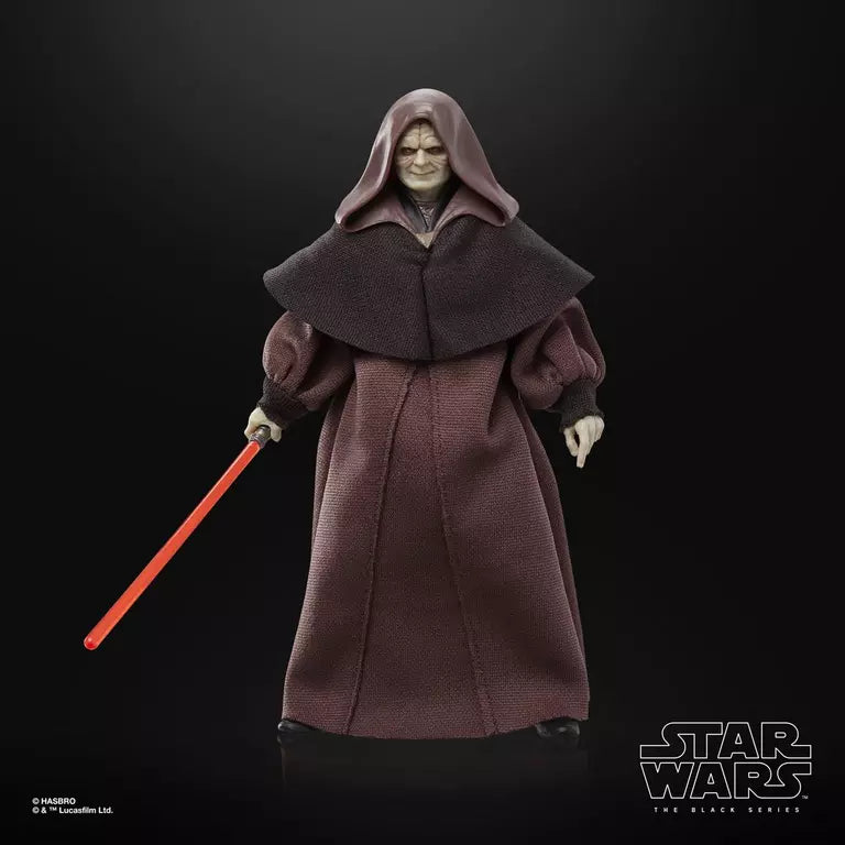 Star Wars The Black Series Revenge of the Sith Darth Sidious 6-Inch Action Figure (Hasbro)