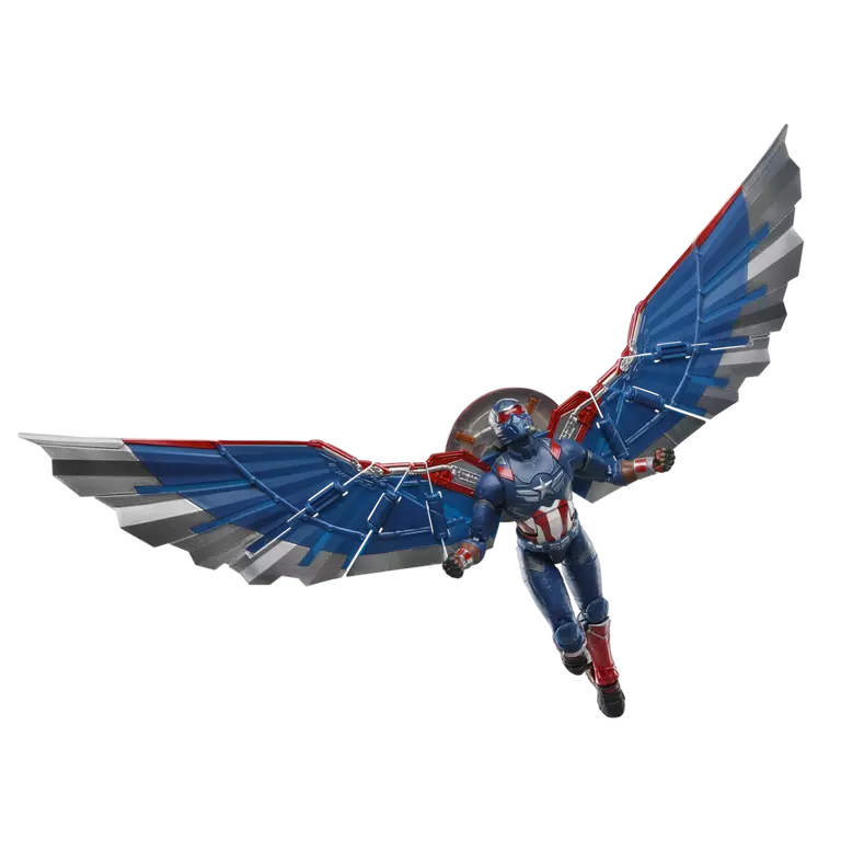 Captain America: Brave New World Marvel Legends Captain America Deluxe Action Figure (Hasbro)