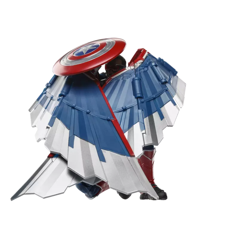 Captain America: Brave New World Marvel Legends Captain America Deluxe Action Figure (Hasbro)