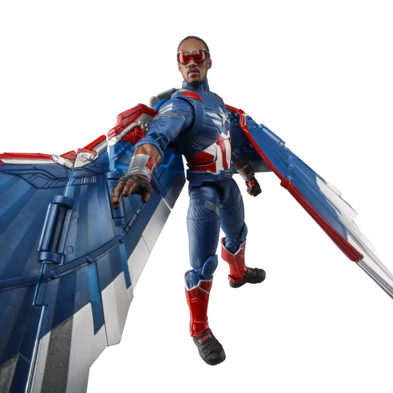 Captain America: Brave New World Marvel Legends Captain America Deluxe Action Figure (Hasbro)