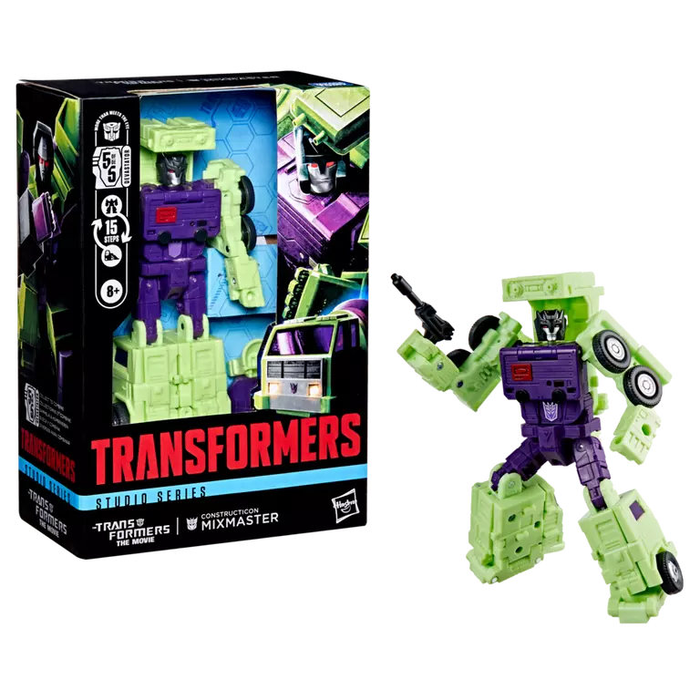 The Transformers: The Movie Studio Series Voyager Class Constructicon Mixmaster Action Figure (Hasbro,Takara Tomy)