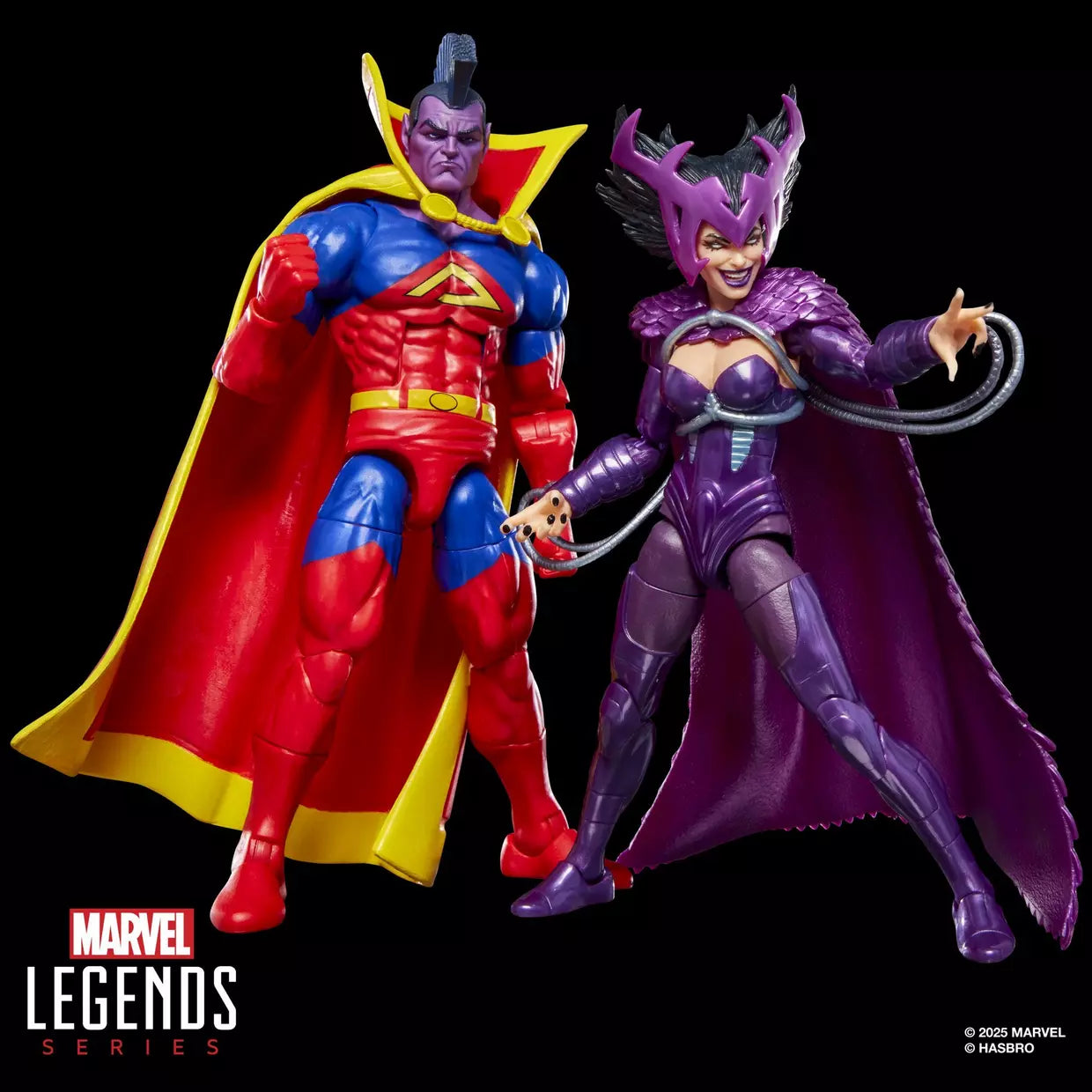 🔥PRESALE🔥X-Men Marvel Legends Gladiator & Deathbird Action Figure Two-Pack (Hasbro)