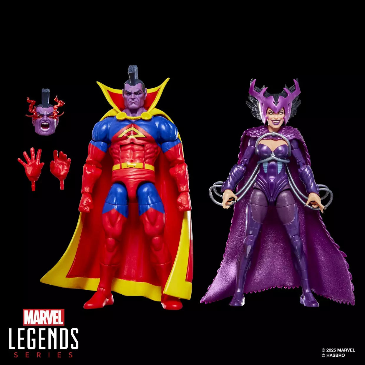 🔥PRESALE🔥X-Men Marvel Legends Gladiator & Deathbird Action Figure Two-Pack (Hasbro)