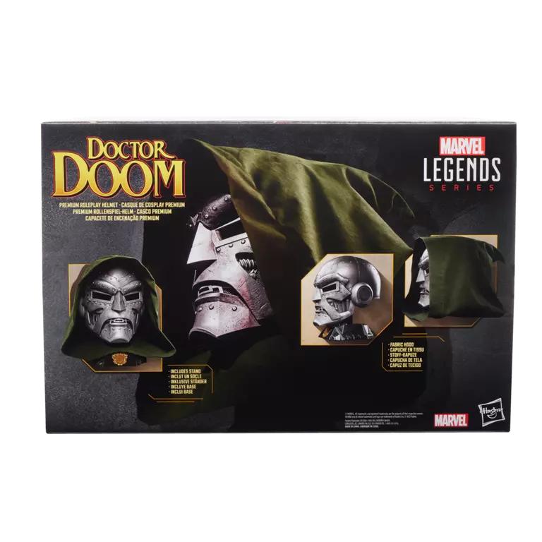 Marvel Legends Series Doctor Doom Premium Roleplay Helmet (Hasbro)