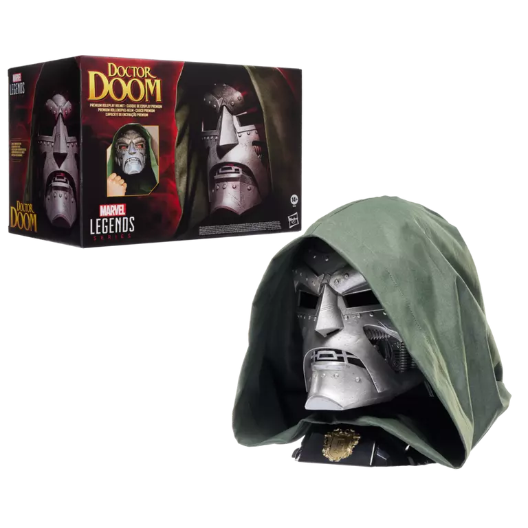 Marvel Legends Series Doctor Doom Premium Roleplay Helmet (Hasbro)