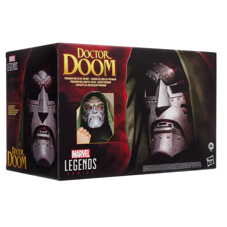 Marvel Legends Series Doctor Doom Premium Roleplay Helmet (Hasbro)
