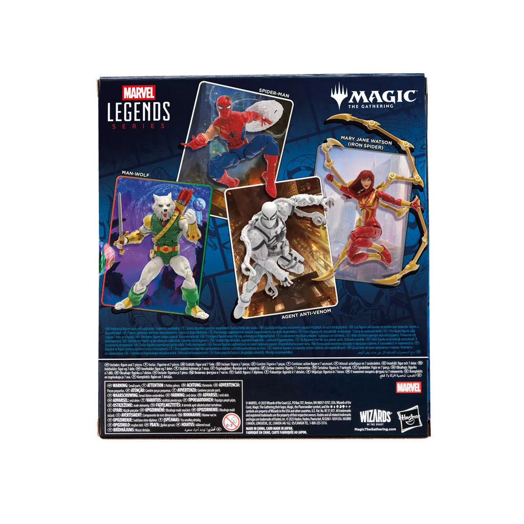 Marvel Legends Man-Wolf Action Figure with Exclusive Magic: The Gathering Card (Hasbro)