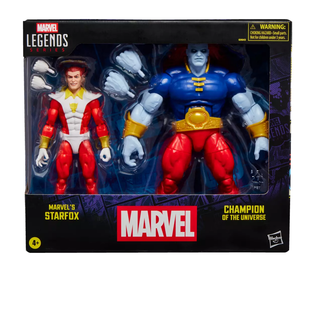 Marvel Legends Marvel’s Starfox & Champion of the Universe Action Figure Two-Pack (Hasbro)
