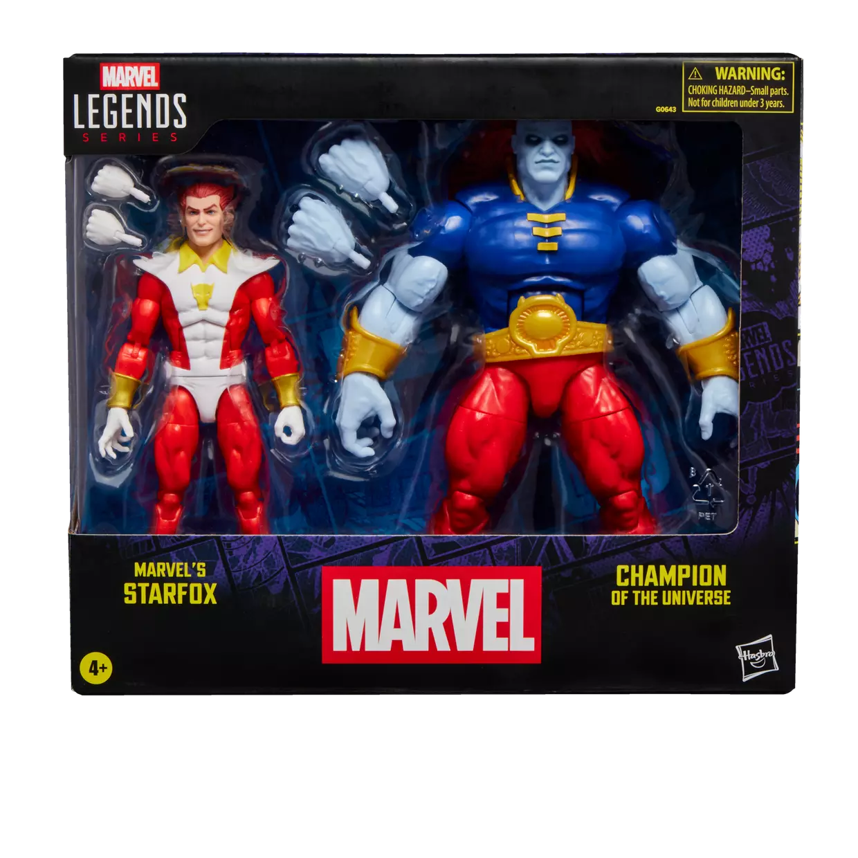 Marvel Legends Marvel’s Starfox & Champion of the Universe Action Figure Two-Pack (Hasbro)