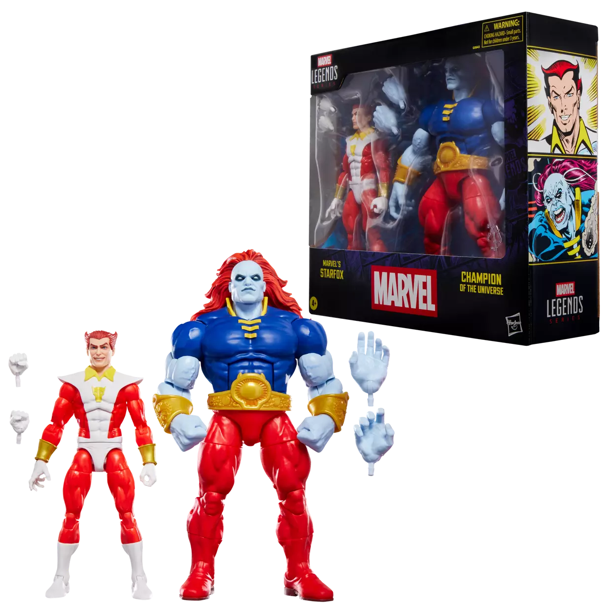 Marvel Legends Marvel’s Starfox & Champion of the Universe Action Figure Two-Pack (Hasbro)