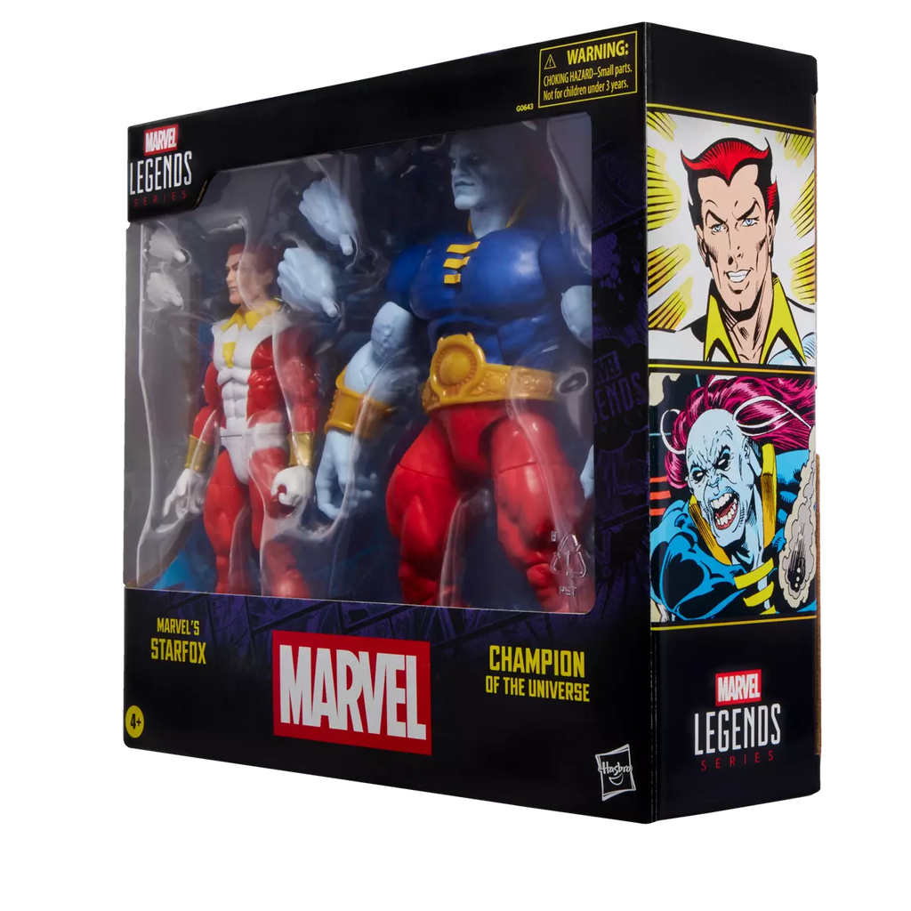 Marvel Legends Marvel’s Starfox & Champion of the Universe Action Figure Two-Pack (Hasbro)