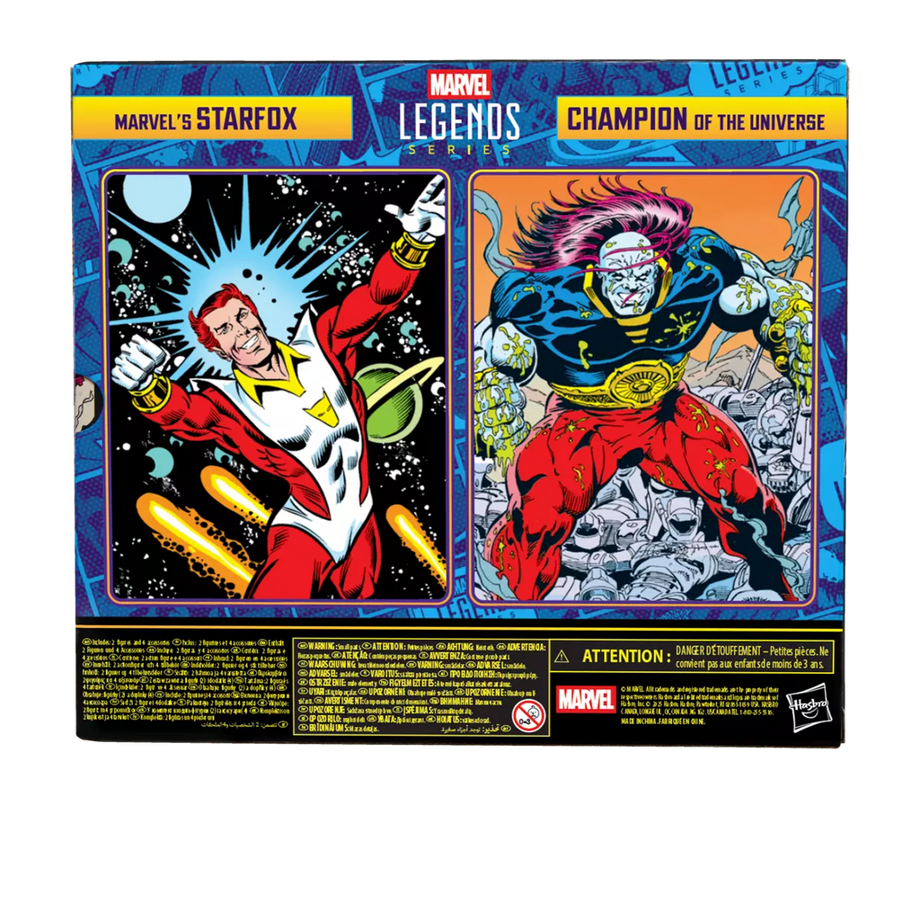 Marvel Legends Marvel’s Starfox & Champion of the Universe Action Figure Two-Pack (Hasbro)