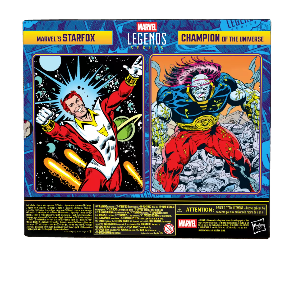 Marvel Legends Marvel’s Starfox & Champion of the Universe Action Figure Two-Pack (Hasbro)