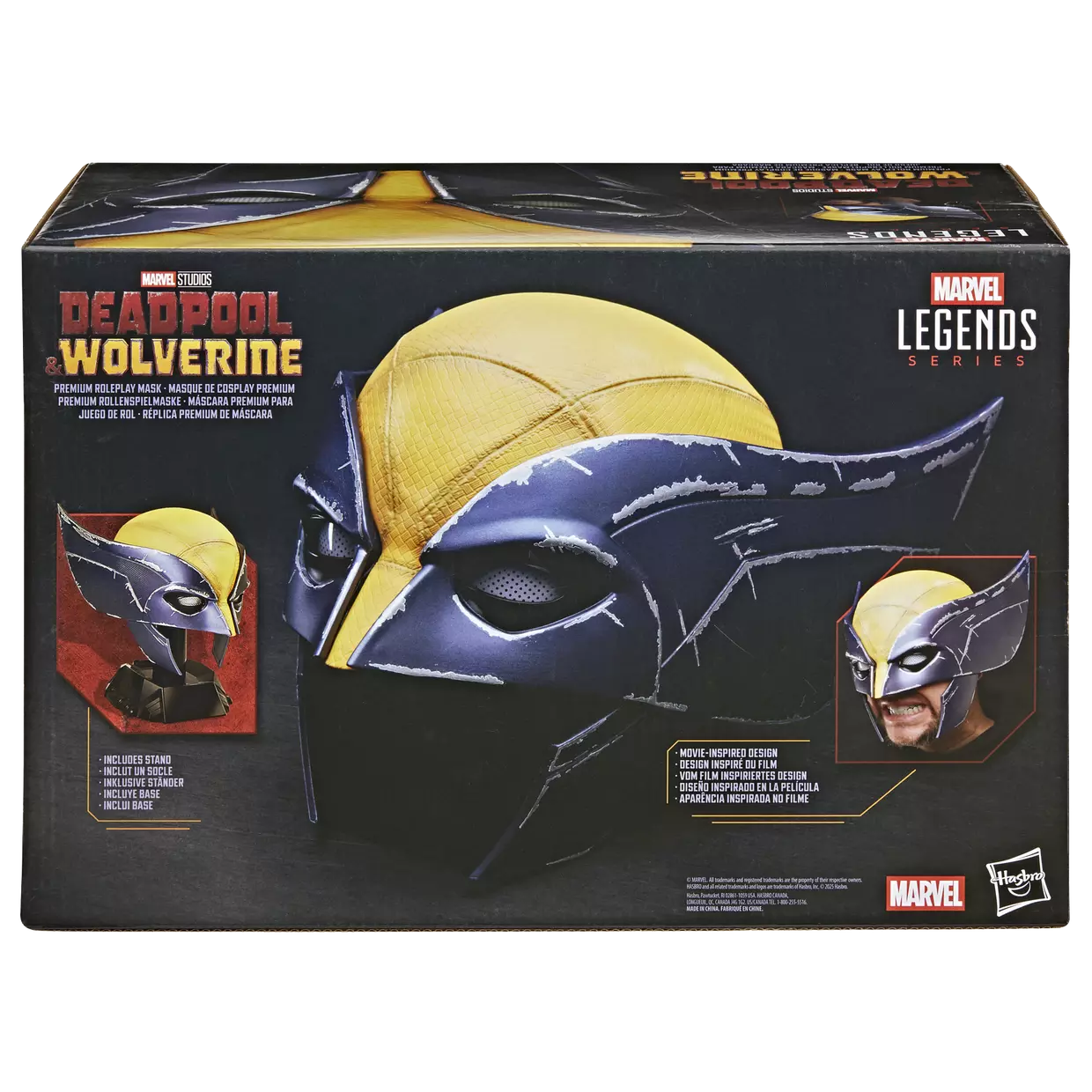 Deadpool & Wolverine Marvel legends Wolverine 1:1 Scale Wearable Mask