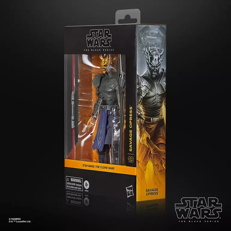 Star Wars: The Black Series 6" Savage Opress (The Clone Wars) Deluxe Action Figure (Hasbro)
