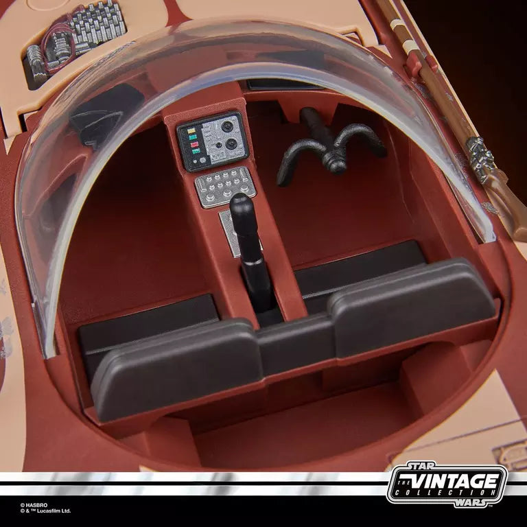 Star Wars: The Vintage Collection X-34 Landspeeder with Luke Skywalker (Tatooine) Action Figure (Hasbro)