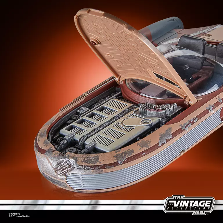 Star Wars: The Vintage Collection X-34 Landspeeder with Luke Skywalker (Tatooine) Action Figure (Hasbro)