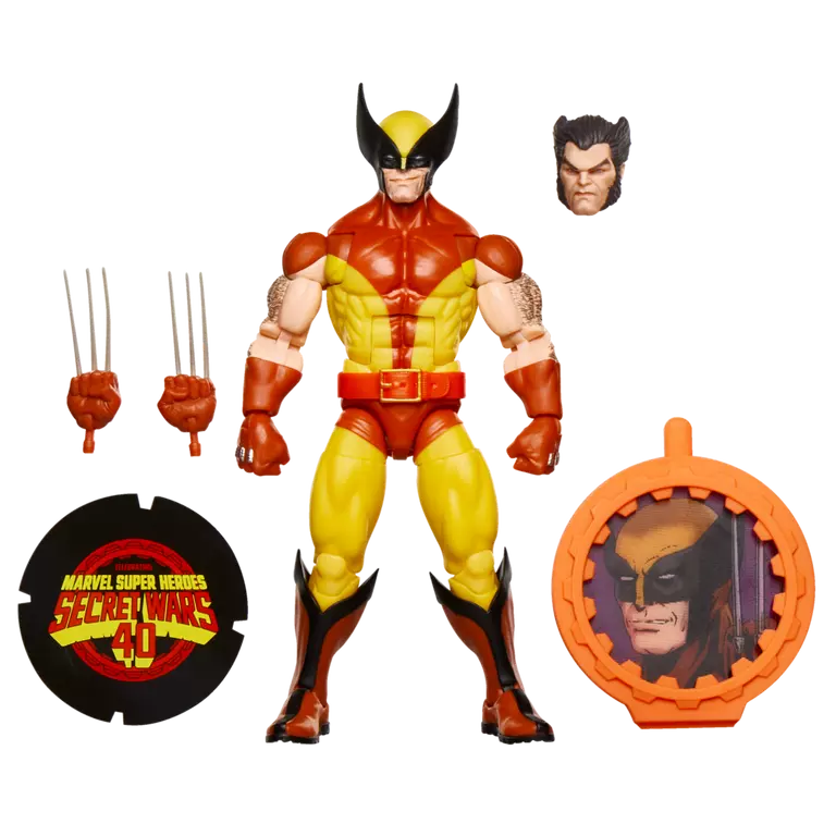 Secret Wars Marvel Legends Wolverine Action Figure (Hasbro)