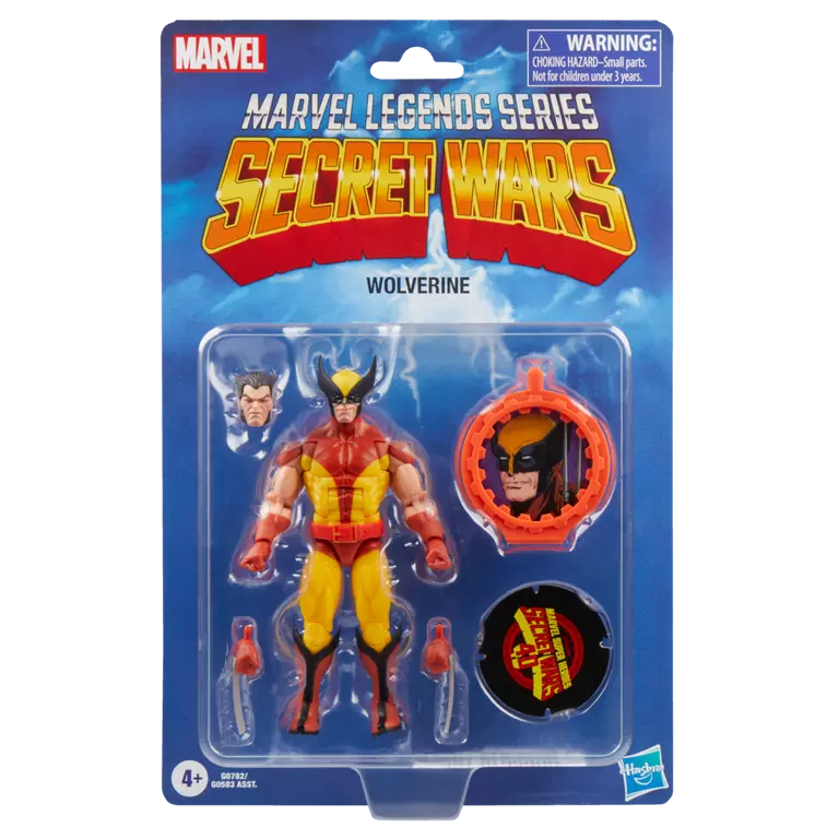 Secret Wars Marvel Legends Wolverine Action Figure (Hasbro)