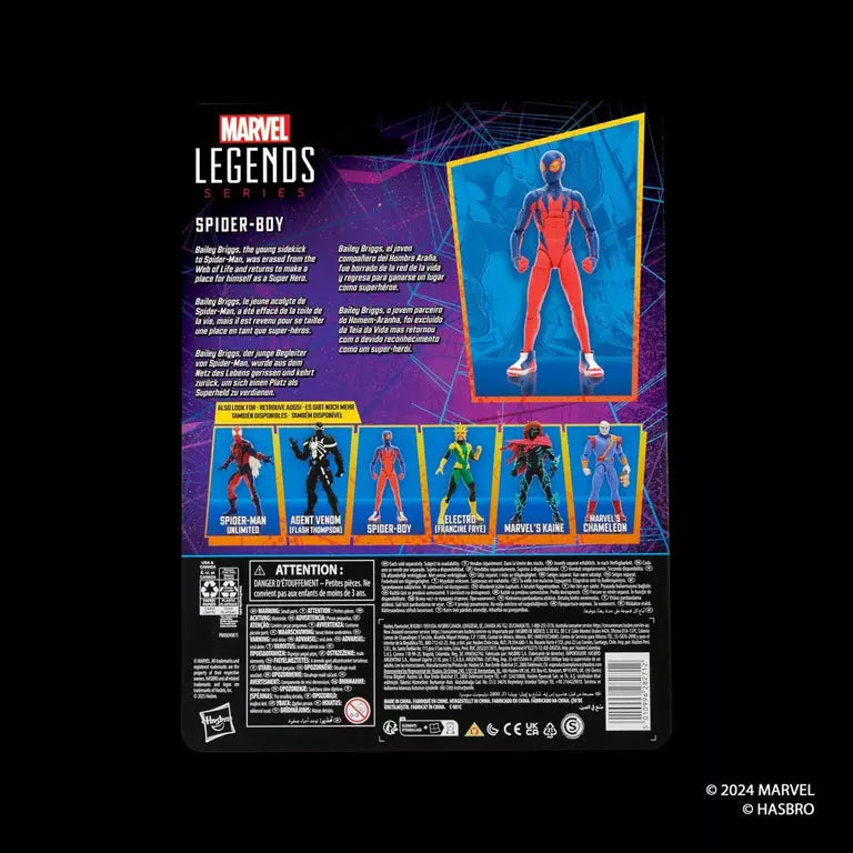 Spider-Man Marvel Legends Retro Collection Spider-Boy Action Figure (Hasbro)