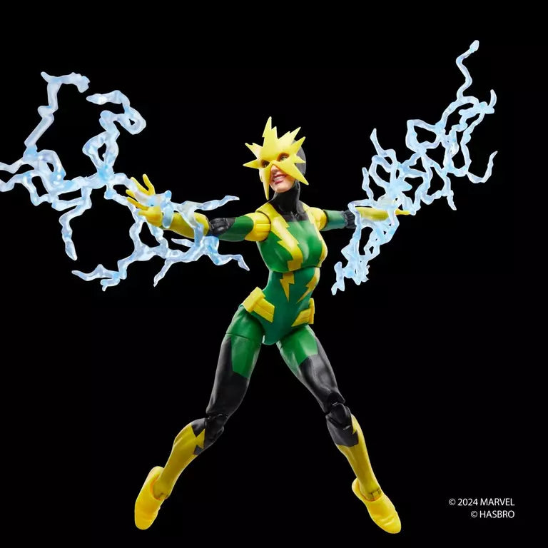 Spider-Man Marvel Legends Retro Collection Electro (Francine Frye) Action Figure (Hasbro)