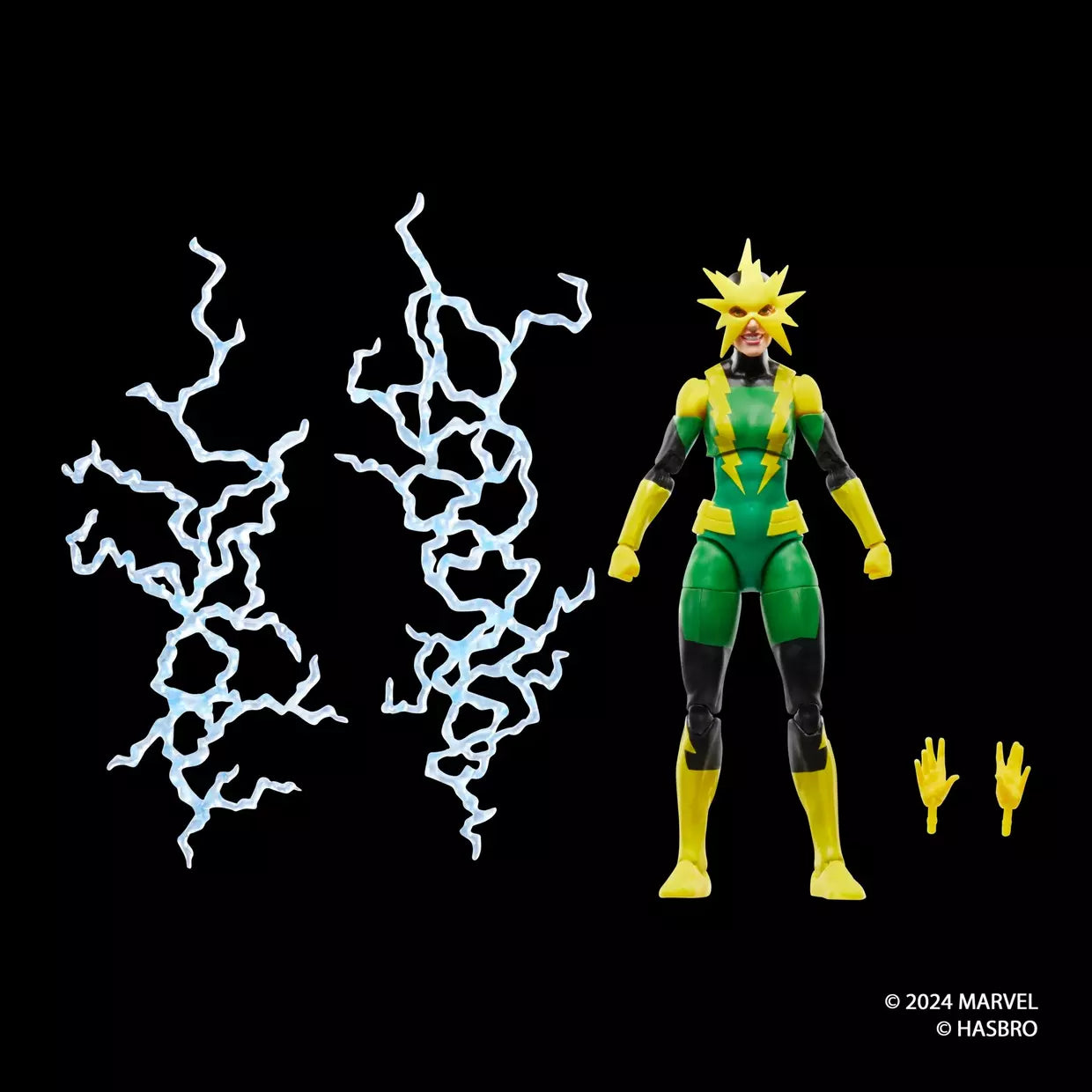 Spider-Man Marvel Legends Retro Collection Electro (Francine Frye) Action Figure (Hasbro)
